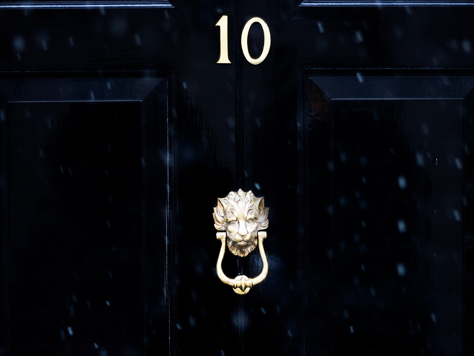 No 10 Downing Street front door